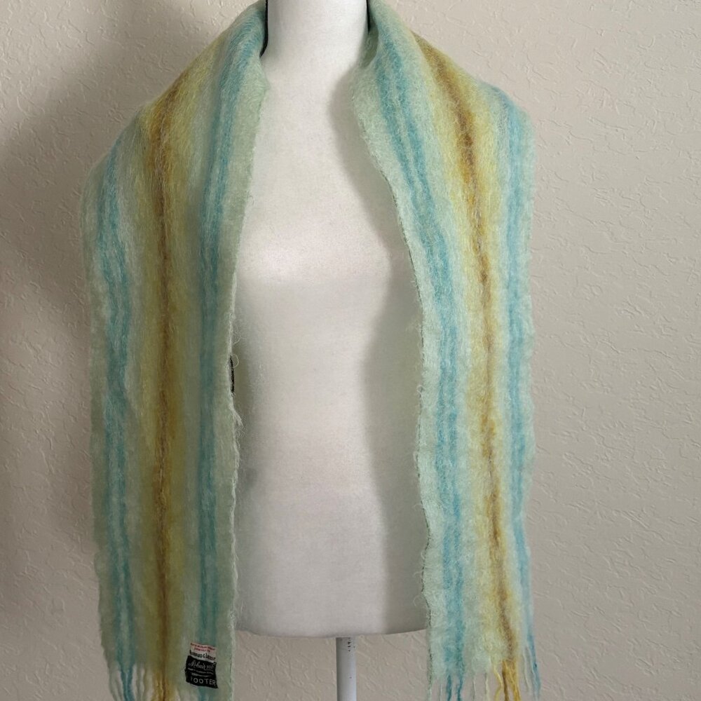 Vintage Woodward & Lothrop Mohair Scarf